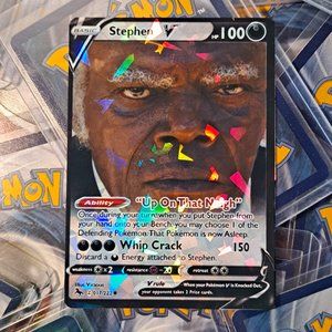 Stephen Django Pokémon Card (Samuel L Jackson)
